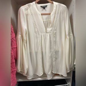 Balloon sleeve blouse